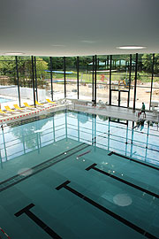 Cosimawellenbad: Das Wohlfühlparadies im Münchner Osten. Cosimabad öffnete nach Generalsanierung am 29.07.2017 (©Foto:Martin Schmitz)